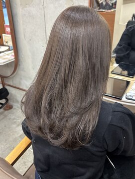 ノイ(noii) 明るめベージュ/ローレイヤー/ロングレイヤー