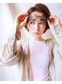 丸みショートボブ