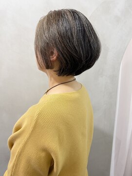 ラトリエコンタン(L´atelier Content) 【asuka】デザインカラー ボブ 丸みボブ