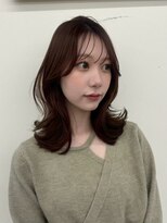 ザシェノンウメダ(THA CHAINON UMEDA) イメチェン/ピンクベージュ/アンブレラカラー/前髪/心斎橋