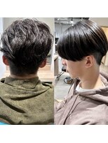 ゼン(ZEEN)&nbsp;【メンズ縮毛矯正before/after】2