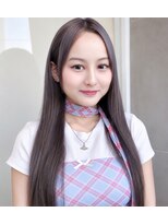バーチ バイ クロップエス(BIRCH by crop es) 色落ち綺麗なラベンダーグレージュ