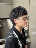 プランツヘアー&nbsp;20代30代　メンズパーマ シャドウパーマ