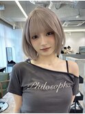 ミルクティーグレージュ