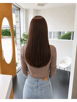 ビーアップヘアー(be:up hair) 縮毛矯正で叶える、さらつやロング