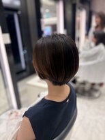 パーマ落としラボ アピッシュ 銀座(apish) パーマ落とし 自然なストレート 20代30代40代