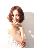 大人可愛いショートボブ
