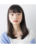 【loutus】かわいさ溢れ出す セミディ＆フリンジバング 武蔵小杉