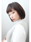 まとまりが欲しい方に♪大人かわいい小顔ボブ