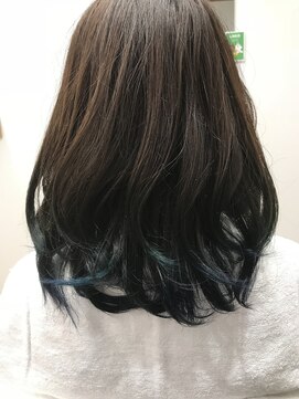 ヘアーベース(Hair Base) ネイビーグラデーションカラー