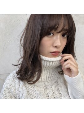 エスクローバー 夢前店(S Clover) 【色っぽ前髪でつくるモテセミディ】