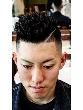 アクセプトザワールドバーバー(Accept the world barber) カット×パーマ×フェード