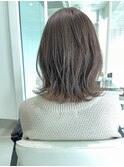 【fivevox川端】オススメ♪シルバーグレージュ☆