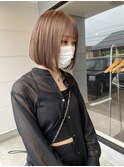 20代30代40代ダブルカラーミルクティーアッシュ透明感カラー