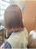 ▲切りっぱなしボブスタイル▼