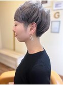【morio池袋】刈り上げ×マッシュショートヘア♪