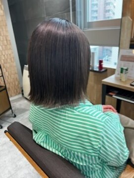 テラスヘア センダイ(TERRACE hair SENDAI) 艶髪ボブ【イノアカラー使用】