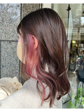 リー 尼崎(Lee) 〈 イヤリングカラー×ピンク 〉