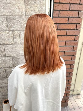 シェアサロンシエナ(share salon SCENA) オレンジカラー