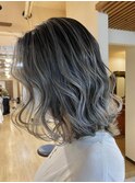 白髪ぼかしバレイヤージュs