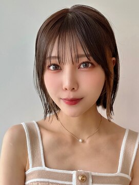 サンドシーン(sand scene) @abiru_sand/ショートボブ/くびれボブ/大人可愛い20代30代40代