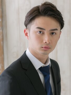 グルーミングサロン バーバー キャッスル 北浦和西口(Grooming salon Barber Castle) 七三分けフェードカットショートのイケメンスタイルQ北浦和!