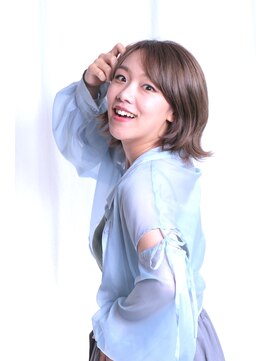 ヘアースペース ミツオ(hair space MITSUO) 夏ロブスタイル