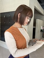 ヘアー アイス ルーチェ(HAIR ICI LUCE) ブリーチなしダブルカラーラベンダーグレージュ/今枝