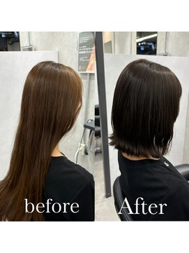 ヘアサロン ドットプラス 町田店(dot. plus) 【三輪 紗弓】レイヤーボブ