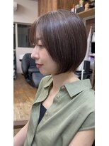 エゴイスト(EGOIS&)&nbsp;魅せるグレイヘア　白髪率が10%