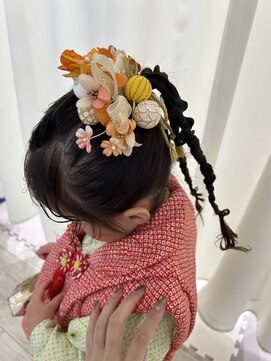 サクララ(Sakura la) 3歳/七五三/キッズヘア／七五三ヘア/鎌倉