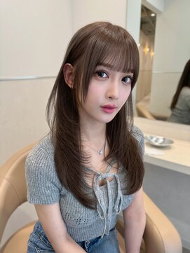 ラベル 渋谷(LAVEL) レイヤーカット　ザクザクレイヤー　韓国ヘア　ウルフ　渋谷