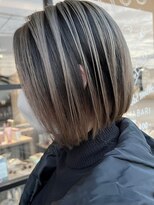 ミルシンク(1005mille cinq)&nbsp;バレイヤージュ/シャドウルーツ/デザインカラー/グレージュ