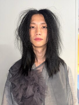 ネロ ヘアサロン ネイビー 渋谷(NERO HAIRSALON NAVY) 【田中春佳】レイヤー ロング ヘアセット