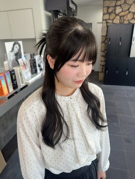 ガルボヘアー 桟橋店(garbo hair) 高知 艶髪 大人可愛い 韓国風 20代30代40代