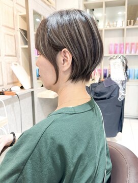 ボーテコンシェル 錦糸町(beaute concier) くびれショート/ショート/ショートボブ/ボブ/ハイライト