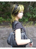 ランプ 代官山(the lamp)&nbsp;ダブルカラーケアブリーチベージュハイトーンボブリタッチ