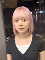 エン 栄店(enne)&nbsp;ココアベージュ/クラゲヘアー/ヘイリーボブ/小顔/栄/ボブ/韓国