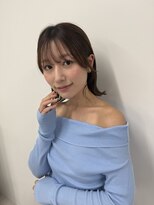 テン(TEN)&nbsp;カジュアルなのに雰囲気満点な切りっぱなしボブ