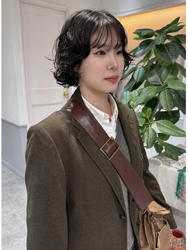 シキ(SIKI) 【ayana】bobのぷるんとパーマ