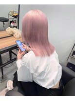 リンドトウキョウ(LINDO TOKYO)&nbsp;ホワイトピンク/ピンクカラー/ブリーチ/ハイトーン/ダブルカラー