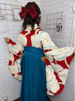 ベルデイズ 横浜西口店(BELDAYS)の写真/《卒業式予約開始!》ヘアメイク着付け専門店◆経験豊富な女性スタッフが特別な日を華やかに演出*