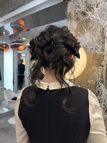 ヒメル(HML U/2A)&nbsp;ルーズなリボンアレンジ/卒業式/成人式