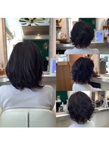 ヘアー ボニータ(hair bonita)&nbsp;#髪質改善#デジタルパーマ#デジパ#パーマ#ボブ#ショート