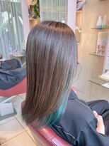 マーレ(MARLE./)&nbsp;ターコイズインナー☆チラリと魅せる個性派モード