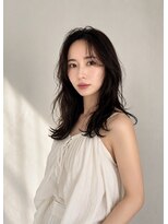 ラベストオイケ(LOVEST OIKE) 【LOVESTOIKE】透け感ダークグレージュ×韓国風レイヤー