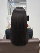 エルズ 大宮店(ailes)&nbsp;大宮/ミルクティーブロンド/ダークブルー/デジタルパーマ