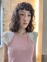 ニーム 栄(nimes)&nbsp;ミディアムレイヤーパーマ・ドライパーマ