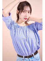 アッシュ 鷺沼店(Ash) シースルーバングポニー