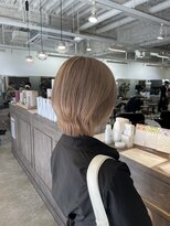 ルチア パリ(Luccica PARIS)&nbsp;~ボブスタイル×ミルクティーベージュ~